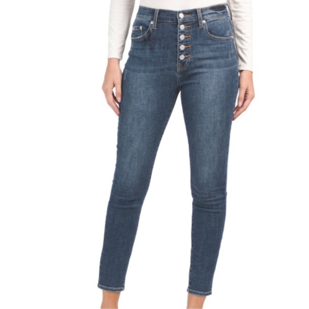 Stitch Fix Pistola Arianna High Rise Button Front Skinny Jeans